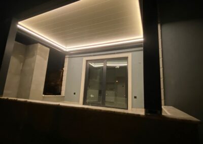 биоклиматична пергола с led осветление 3