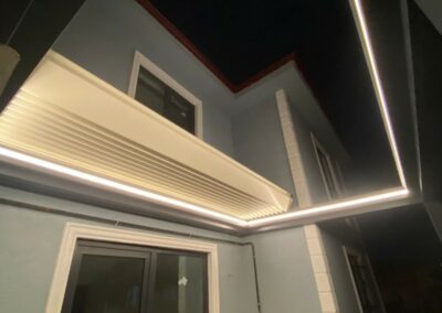 биоклиматична пергола с led осветление 1